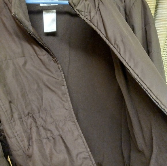 đź’•Athletic Works Jacket Lightweight Quilted Brown, Full Zip Size 3XL - Picture 5 of 9
